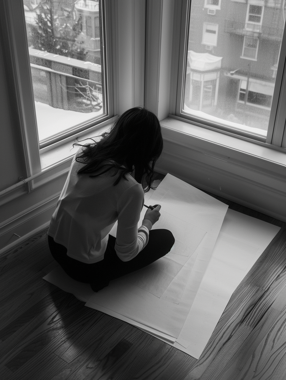 Pinned Theory studio, New York